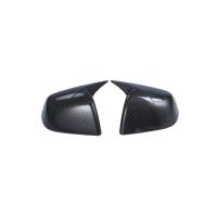 Tesla model Y Rear View Mirror Cover two piece  Carbon Fibre texture Sold By Set