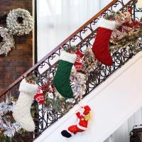 Polyester Christmas Decoration Stocking christmas design PC