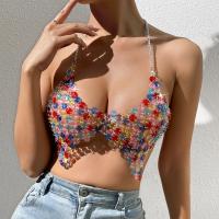 Acide acrylique Camisole multicolore : pièce