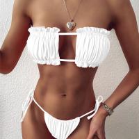 Lait Silk & Polyester Bikini teint nature Solide plus de couleurs pour le choix Ensemble