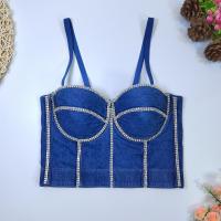 Polyester Camisole Bleu pièce