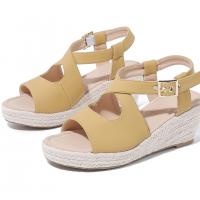 Synthetisches Leder & PU Leder Frauen Sandalen, mehr Farben zur Auswahl,  Paar