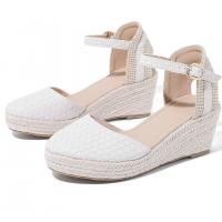 Synthetisches Leder & PU Leder Frauen Sandalen, mehr Farben zur Auswahl,  Paar