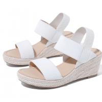 Mikrofaser PU Kunstleder Frauen Sandalen, mehr Farben zur Auswahl,  Paar