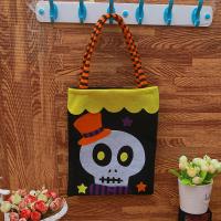 Tissu collé adhésif Sac à main d’Halloween couleur et motif différents pour le choix : pièce