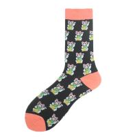 Cotton Unisex Knee Socks deodorant & thermal & breathable printed : PC