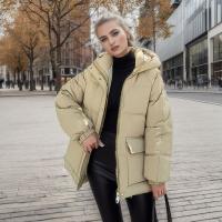 Poliéster Mujeres Parkas, Sólido, más colores para elegir,  trozo