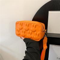 PU Leather Box Bag Shoulder Bag embossing PC