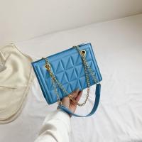 PU Leather Box Bag Shoulder Bag with chain PC