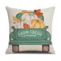 Linen Throw Pillow Covers washable printed PC