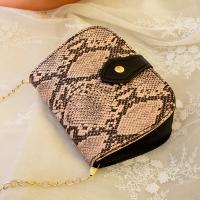 PU Leather Easy Matching Crossbody Bag snakeskin pattern PC