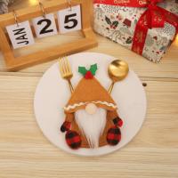 Cloth Christmas Cutlery Bag christmas design  PC