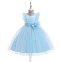 Polyester Princess & Ball Gown Girl One-piece Dress PC