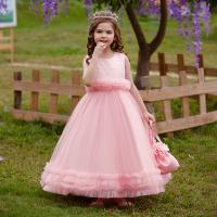 Polyester Princess & Ball Gown Girl One-piece Dress PC