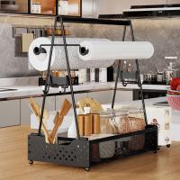 Metal Multifunction Kitchen Shelf PC