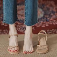 Microvezel PU synthetisch leer Vrouwen Sandalen Lappendeken Anderen meer kleuren naar keuze Paar