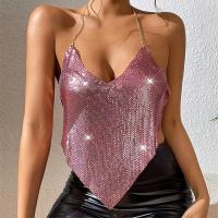 Paillettes Camisole Solide plus de couleurs pour le choix pièce