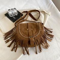 Suede Crossbody Tas stuk