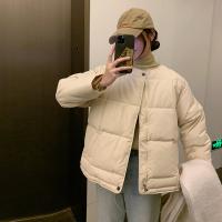 Polyester Frauen Parkas, Beige,  Stück