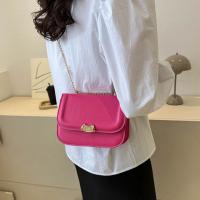 PU Leather Box Bag Crossbody Bag sewing thread Solid PC