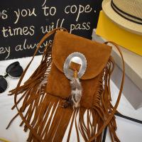 Suede Tassels Crossbody Bag soft surface PC