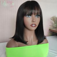 Human Hair Easy Matching Wig black PC