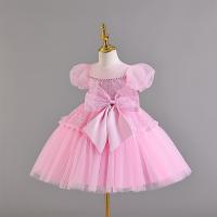 Polyester Ball Gown Girl One-piece Dress Cute PC