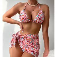 Polyester Bikini Imprimé plus de couleurs pour le choix Ensemble