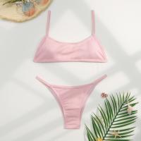 Polyamide & Spandex Bikini Solide plus de couleurs pour le choix Ensemble