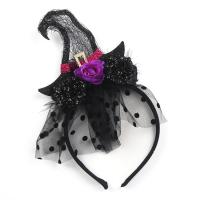 Flannelette & Lace Hair Band Halloween Design PC