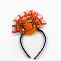 Flannelette & Lace Hair Band Halloween Design PC