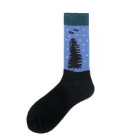 Cotton Knee Socks Unisex Sport Socks deodorant printed : Pair