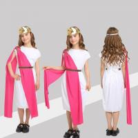 Fibre d’acétate & Polyester Enfants Halloween Cosplay Costume Ensemble