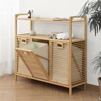 Moso Bamboo Rack de stockage Beige pièce