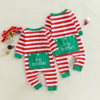 Coton Enfants Jumpers Imprimé Rayé Rouge pièce