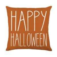 Linen Throw Pillow Covers Halloween Design & durable printed PC