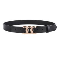 Split Leather & Zinc Alloy Easy Matching Fashion Belt Solid PC