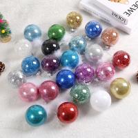 Plastic Creative Christmas Decoration Balls for home decoration & christmas design & two piece Lot