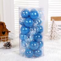 Plastic Kerst decoratie ballen meer kleuren naar keuze Vak