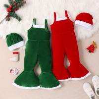 Cotton Children Jumpsuit & two piece Jumpsuit & Hat patchwork Solid Set