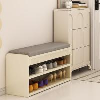 Synthetisch hout & PU-leer Schoenen Rack Organizer Solide meer kleuren naar keuze stuk