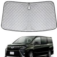 Silver Plasters Fabric Car Sun Shade silver PC