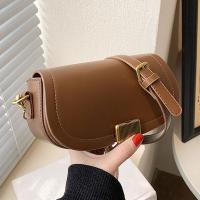 PU Leather Adjustable Strap Shoulder Bag soft surface PC