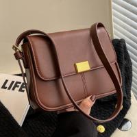 PU Leather Box Bag Shoulder Bag soft surface PC