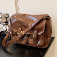 PU Leather Messenger Bags Shoulder Bag soft surface PC