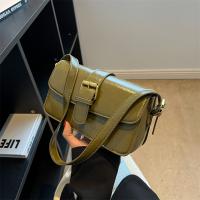 PU Leather Box Bag Shoulder Bag soft surface PC