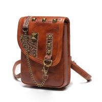 Leather Box Bag Shoulder Bag soft surface & studded PC