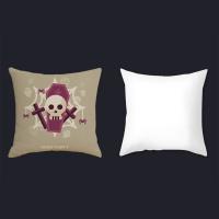 Linen Throw Pillow Covers Halloween Design & durable printed PC