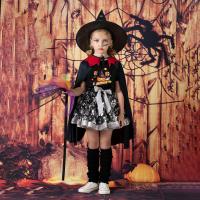 Polyester with props besom & with hat Children Halloween Cosplay Costume Halloween Design PC