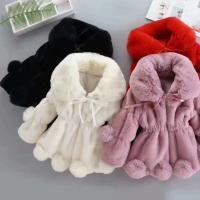 Polyester Girl Coat & thermal Solid PC